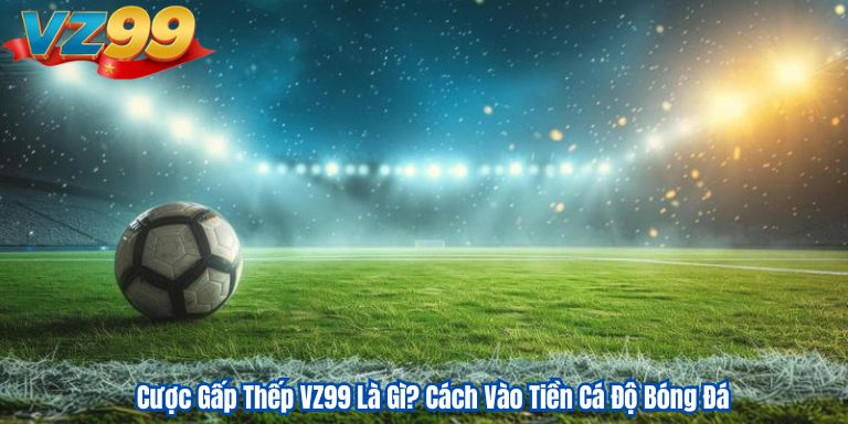 Cược Gấp Thếp VZ99 Là Gì? Cách Vào Tiền Cá Độ Bóng Đá 1 Cược Gấp Thếp VZ99 Là Gì? Cách Vào Tiền Cá Độ Bóng Đá